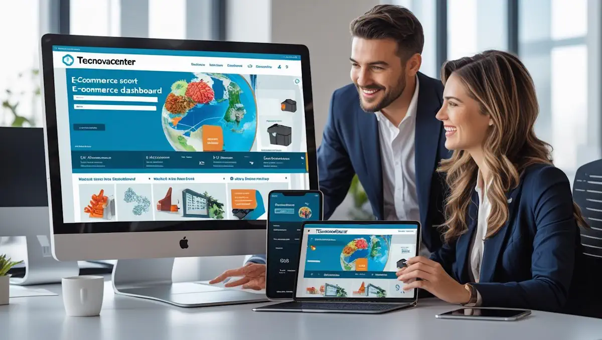 Vista detallada de la gestión de productos en el e-commerce